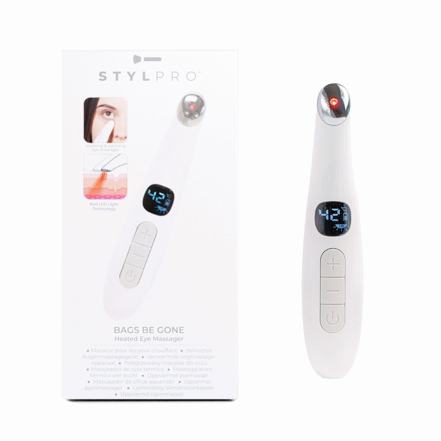 STYLPRO Bags Be Gone Heated Eye Massager